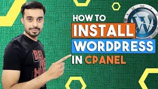 How to Install WordPress in cPanel 2024 | WordPress Tutorial For Beginners