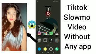 Tiktok slow mo videos in Android without any app in telugu #telugutech #tiktokslowmo #androidslowmo