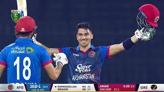 Rahmanullah Gurbaz 100 - UAE vs Afghanistan First T20I