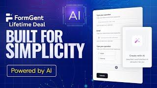 FormGent Lifetime Deal - Next Generation AI Form Builder in WordPress Plugin