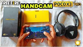 Poco x3 pro unboxing free fire gameplay test 2 finger claw handcam powerful SD860 CPU