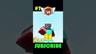 #7 Minecraft in Different Ranks  || Brawl Stars || #minecraft #viral #video #shorts #tiktok#viral