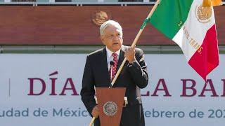 Día de la Bandera, desde Campo Marte, Ciudad de México