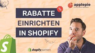 Rabatte in Shopify einrichten - Das solltest du beachten!