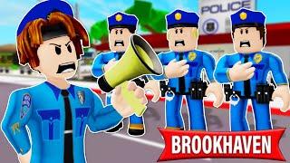 ROBLOX Brookhaven RP - FUNNY MOMENTS: I'm a Good Cop | Roblox Idol