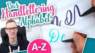 Das Handlettering Alphabet (100+ Styles in Echtzeit) inkl. Detailaufnahmen