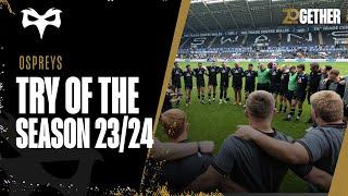 Ospreys Try of the Season 23/24