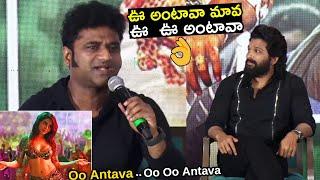 DSP Sings in Live Samanth OO Antava OO OO Antava song as Devotional Song|Allu Arjun|Samantha