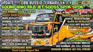 UPDATE BUSSID V4.3.1!! OBB BUSSID V4.3.1 TERBARU SOUND HINO RK8 JET DARAT SUOSS | GRAFIK SUPER HD