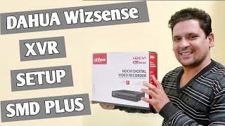 DAHUA Wizsense XVR complete setup with SMD PLUS | Dahua Cooper-I Series XVR unboxing