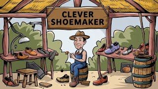 Clever Shoemaker | Elves And The Shoe Maker in English | Stories for Teenagers |  @WisdomTales89