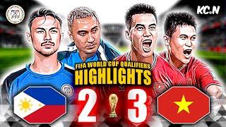 Philippines vs Vietnam Highlights | 2nd Match | 2026 FIFA World Cup Qualifiers