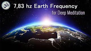 7,83 Hz Schumann-Resonanz, 432 Hz kraftvolle Heilfrequenz, positive Energie steigern, Meditation