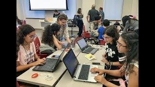 Girls from North Africa, Middle East come to coding camp at Virginia Tech