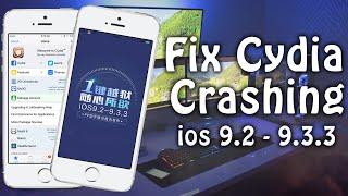 Fix Cydia Crashing after Jailbreaking iOS 9.2, 9.2.1, 9.3, 9.3.2, 9.3.3