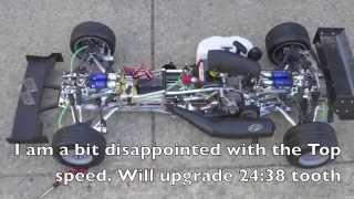 FG 1/5 scale Formula 1 competition 09 top speed. Watch in HD!