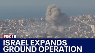 Israel expands ground operation in Lebanon | FOX 13 Seattle