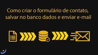 Como criar o formulário de contato com PHP, salvar no banco de dados com PDO e enviar e-mail