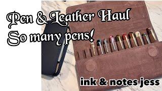 Gigantic haul: pens and notebook covers I got from China! Wingsung, Selmy, Yuran, Wuzhi & more