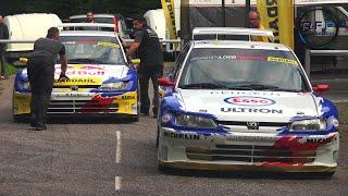 LOEB vs DELECOUR | Rally LEGENDS face off in their PEUGEOT 306 MAXI [PURE SOUND]