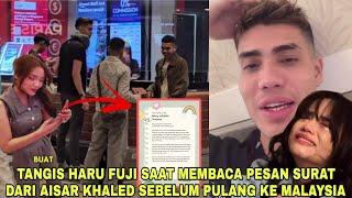 Tangis Haru Fuji Pecah, Aisar Khaled Sampaikan Pesan Menyentuh Sebelum Pulang ke Malaysia