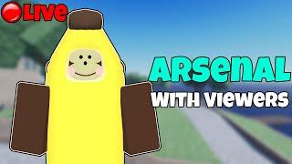  LIVE | Road To Level 600 With Viewers... (Roblox Arsenal)