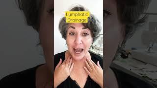 Lymphatic drainage starts at the neck