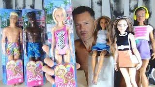 Barbie Swimsuit 2022 Complete Collection Beach Bath Water Play Doll Unboxing Review Comparison