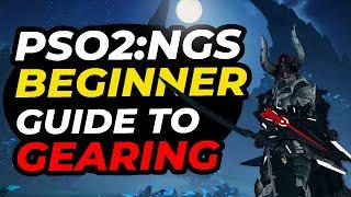How Gearing Up Works in PSO2:NGS