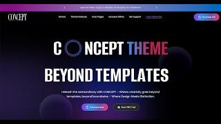 Introducing Concept Theme - Your Ultimate Ecommerce Solution for Shopify