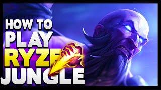 How to play RYZE jungle in Season 13 League of Legends!