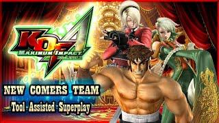 【TAS】KOF MAXIMUM IMPACT REGULATION A - NEW COMERS TEAM \ MAKOTO MIZOGUCHI \ ASH CRISMON \ XIAO LON