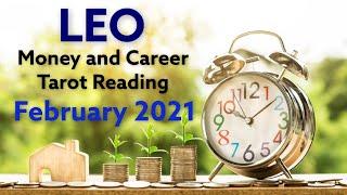 Leo  February 2021 Money and Career Tarot Reading | Leo Career Reading | Leo Money Reading