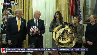 President Trump prepares for FIFA World Cup 2026 with a White House Task Force (Mar 7, 2025) [LIVE]