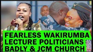 FEARLESS MUTHONI WA KIRUMBA LECTURE MT KENYA MPs INFRONT OF RIGATHI AFTER BISHOP KIENGEI ORDINATION