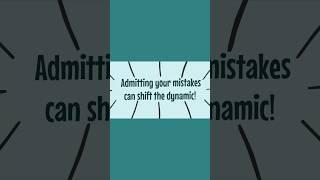 The Power of Admitting Mistakes #motivation #inspiration #Dale_carnegie