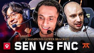 Will SEN go home? | FNS Reacts to Sentinels vs FNATIC (Valorant Champions 2024)