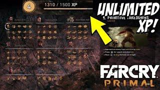 FarCry Primal-  GET SKILL POINTS FAST! UNLIMITED XP FARM!