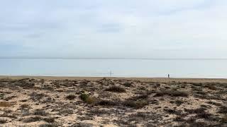 La Mata beach in end of December 2023