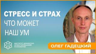 Контроль ума: Как убрать Страх и Стресс? Психология ума. Олег Гадецкий