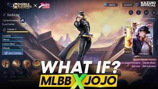 WHAT IF MLBB DECIDES TO COLLAB WITH JOJO'S BIZARRE ADVENTURE | JOTARO AS BADANG | DIO AS YIN