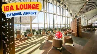 BUSY iGA Lounge (Istanbul Airport International Terminal) TOUR & REVIEW