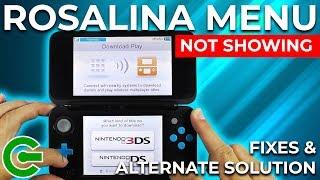 ROSALINA MENU NOT SHOWING - Fixes & Alternate solution