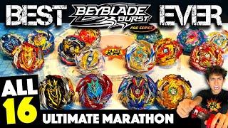 Beyblade Pro Series  ALL 16  Marathon | Hasbro Burst Complete Collection Tournament