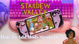  How To Add Mods Steam Deck | Stardew Valley 1.6 2024 