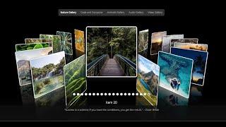 3D Carousel Stack Gallery - WordPress Plugin