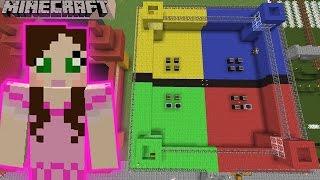 Minecraft: WOLF HOCKEY GAME - GALAXY WORLD PARK - Custom Map [2]