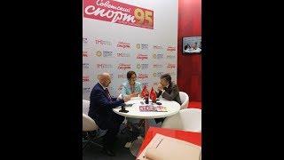 Анна Цивилева дала интервью "Советскому спорту", ПМЭФ, 2019