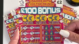 ⭐️⭐️ New £100 Bonus Scratch Cards ⭐️ ⭐️ #supersmiley #newscratchcards