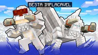 JOGANDO como BESTA IMPLACÁVEL no Minecraft!! *Dragão Alfa*